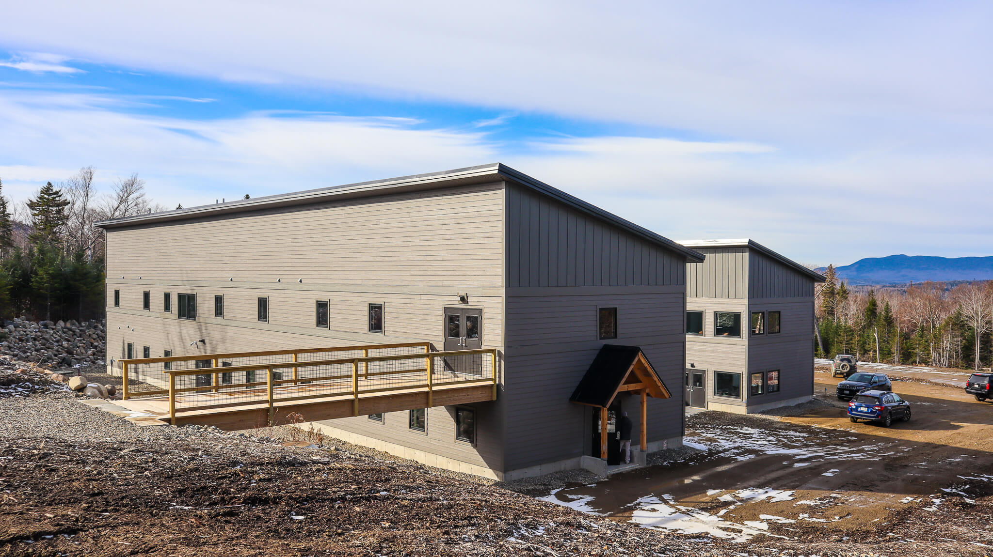 Saddleback Staff House exterior